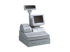 pos收款機特價促銷含激光槍 中關村辦公用品專營店 zol經銷商